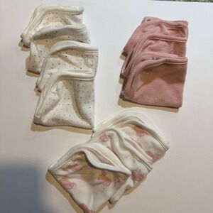 Baby Infant Carter's Wash Cloths Bathing Lot of 10